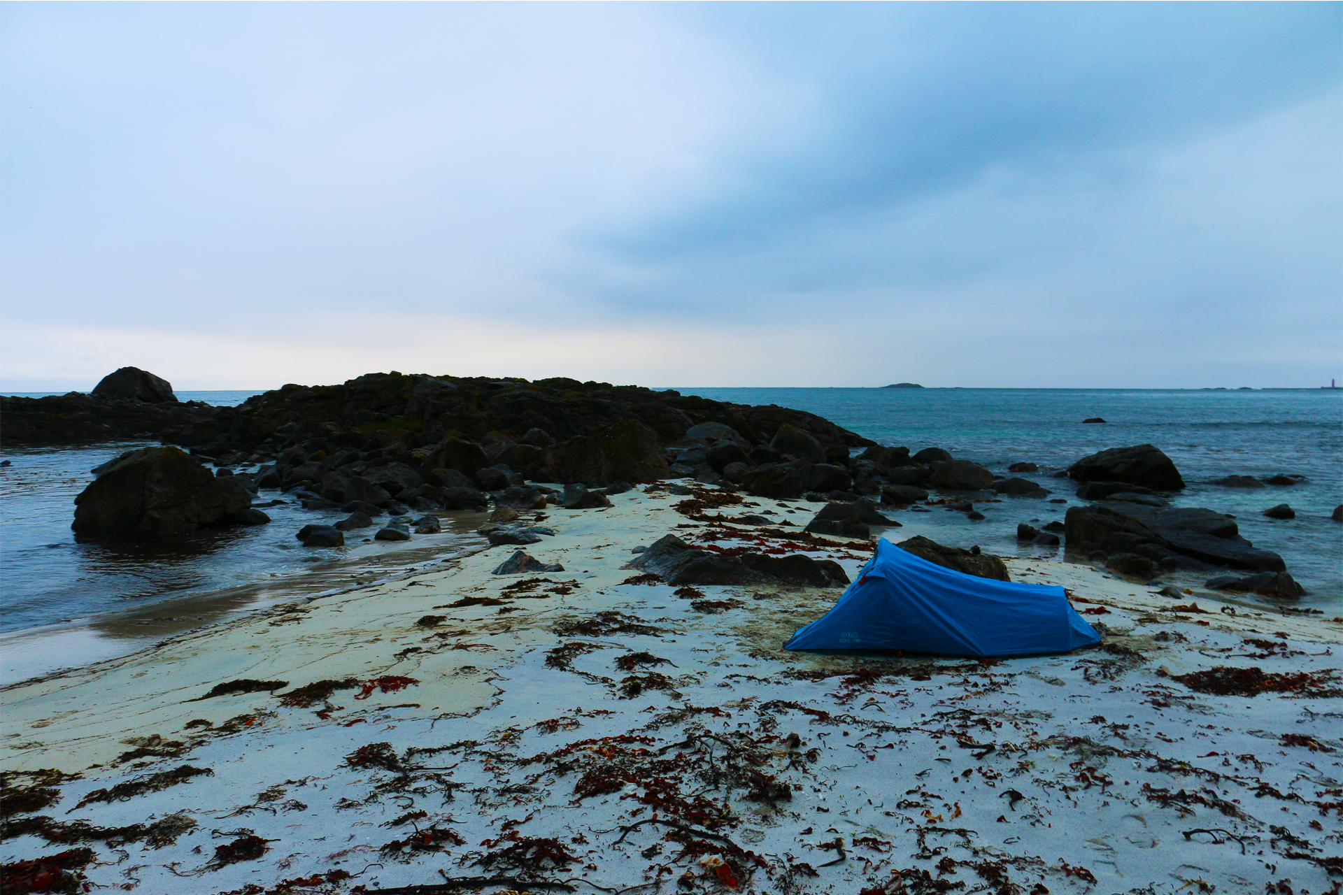 Campen auf den Lofoten, Norwegen